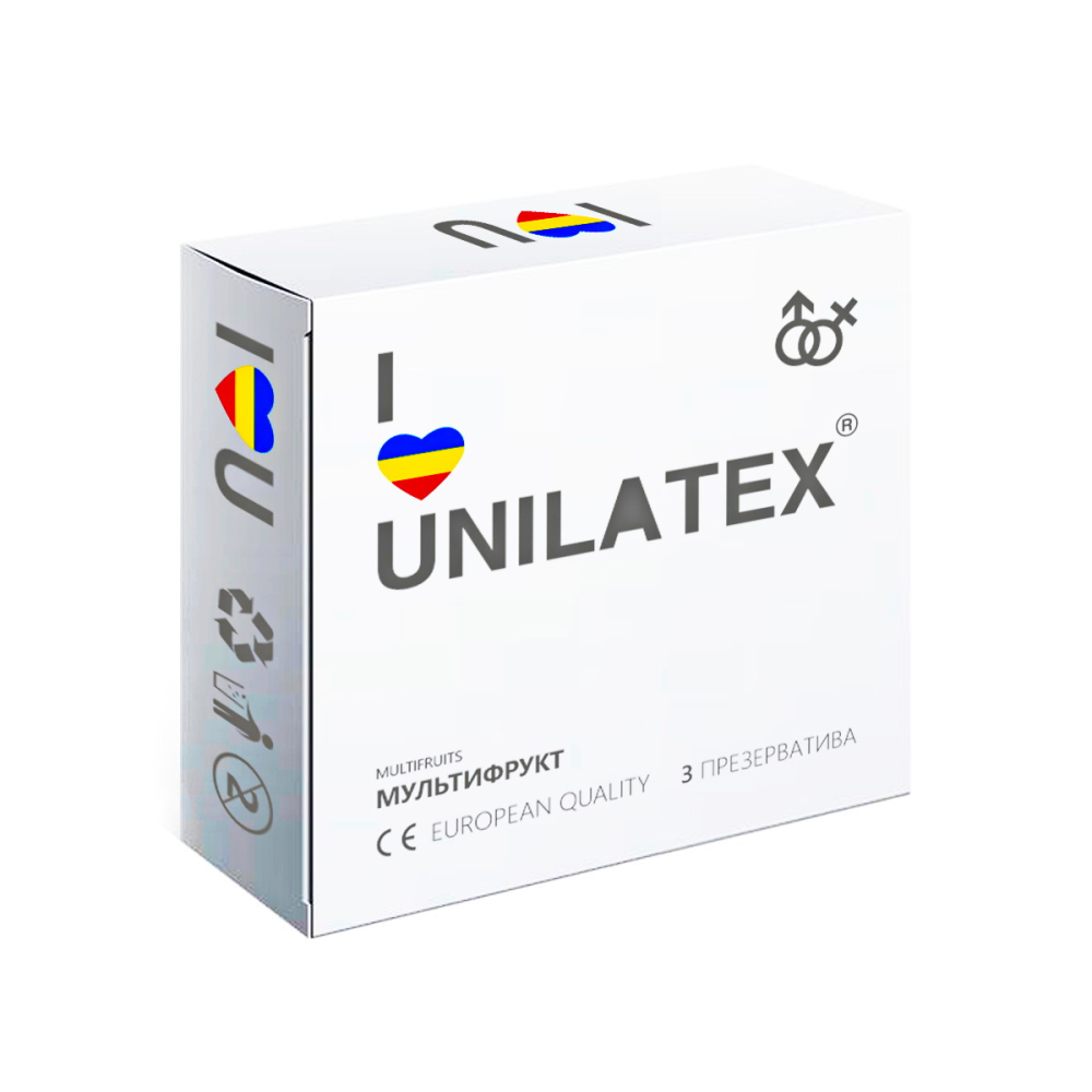 Презервативы Unilatex Multifruts 3 шт