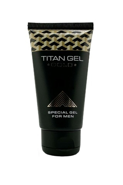 Гель для увеличения члена Titan Gel Gold Tantra - 50 мл.