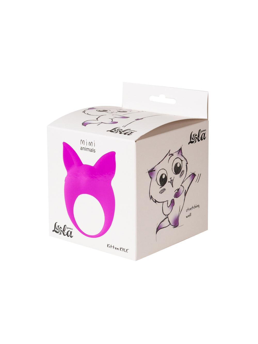 Стимулятор клитора Mimi Animals Kitten Kyle Purple 7000-11lola