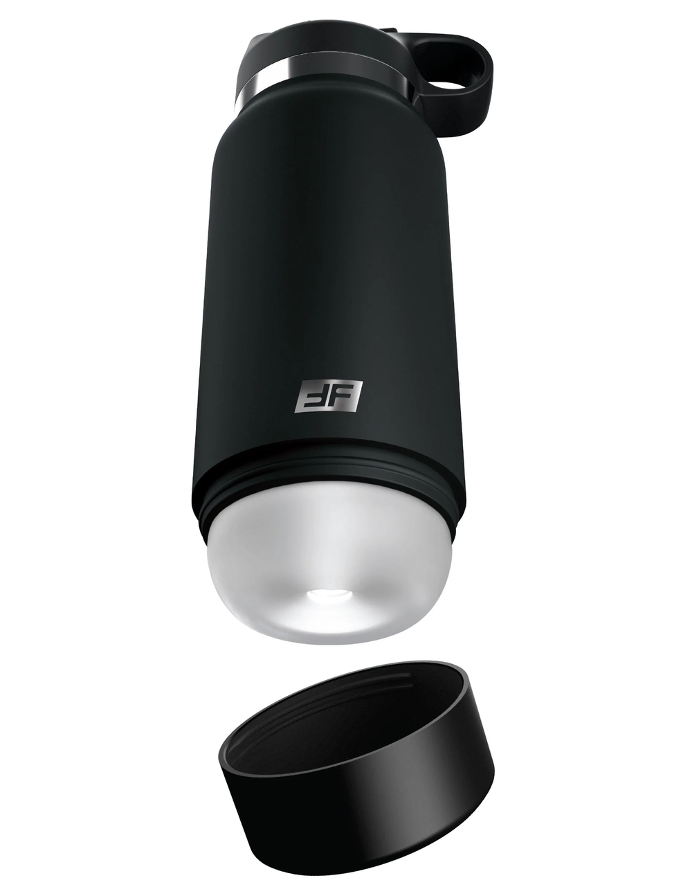 Мастурбатор Fap Flask Thrill Seeker Discreet Stroker - Black Bottle - Frosted Pipedream RD62920PD