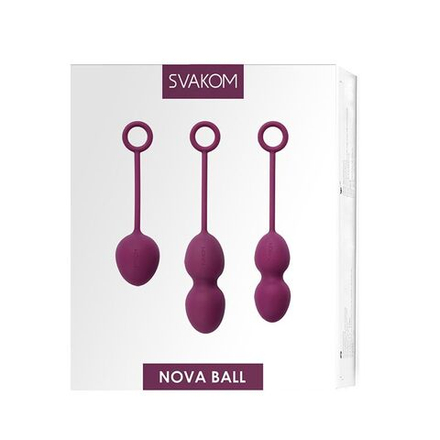 Набор вагинальных шариков Svakom Nova Ball со смещенным центром тяжести