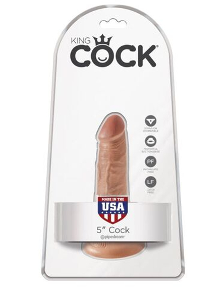 5530-22 PD / Фаллоимитатор на присоске King Cock 5