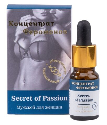 Мужской концентрат феромонов Secret of Passion - 9 мл.