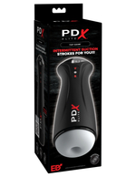 Мастурбатор с вибрацией PDX Elite Fap-Gasm - Frosted Pipedream RD55320PD