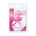 Эрекционное виброкольцо Pink bear BI-010083A
