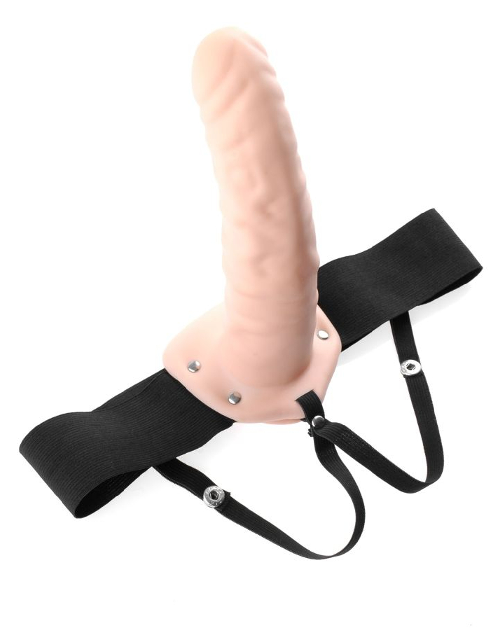 Полый страпон на ремне телесный Fetish Fantasy Series 8 Hollow Strap-On Pipedream
