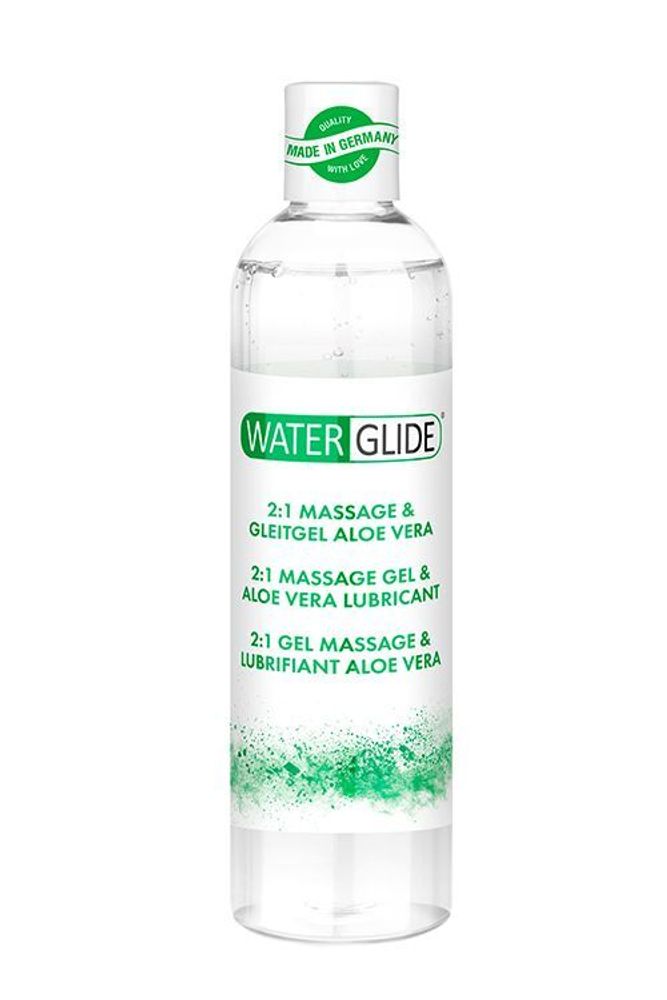 Гель-смазка 2-в-1 MASSAGE &amp; LUBRICANT ALOE VERA - 300 мл.