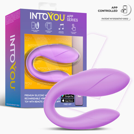 LC-IN-478 / Интерактивный вибромассажёр для пар Couple Toy Lavender
