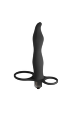 Вибронасадка для двойного проникновения Pure Passion Flirtini black 1204-01lola
