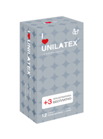 Презервативы Unilatex Dotted 12+3 шт в подарок