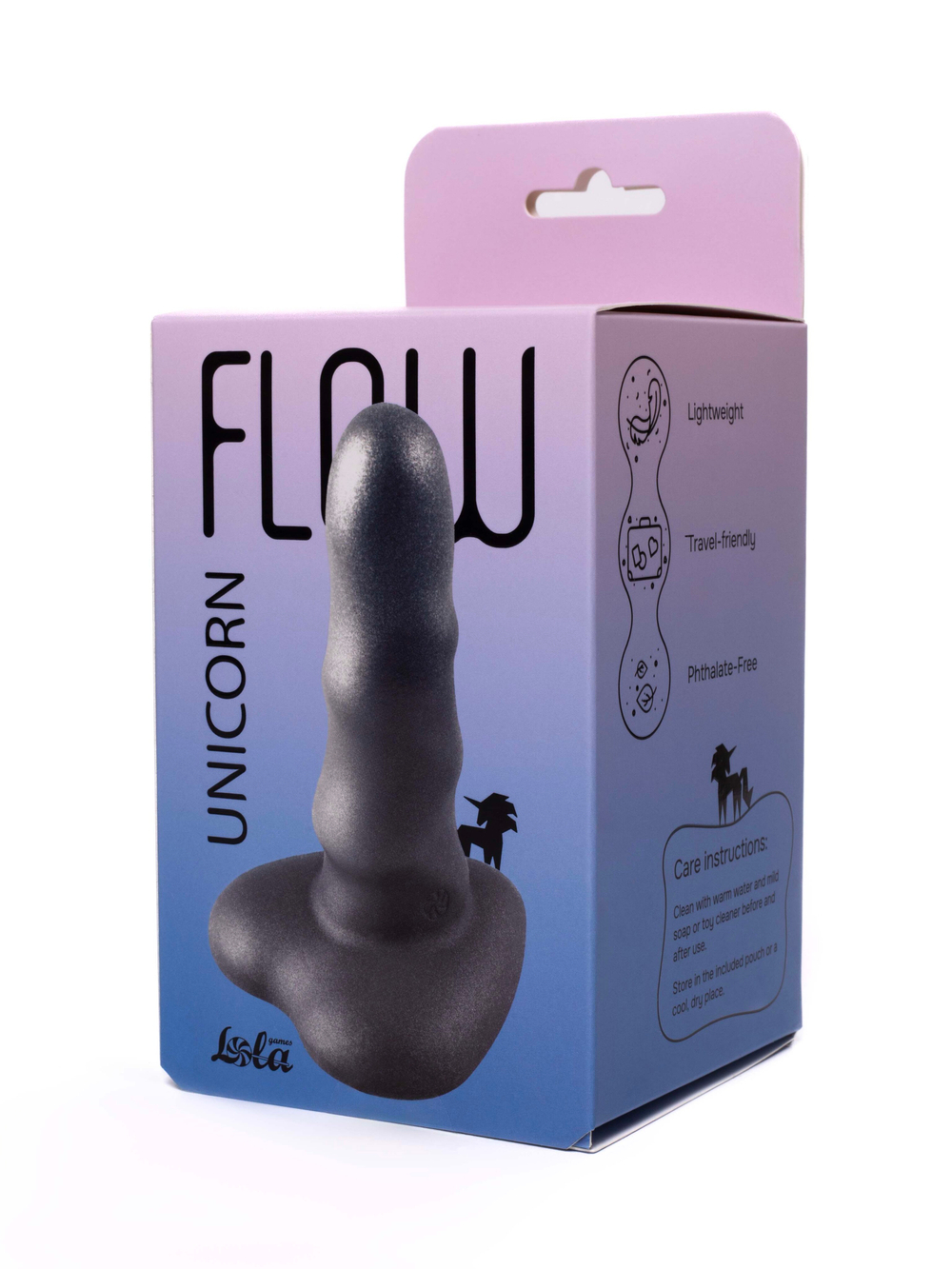 Нереалистичный дилдо Unicorn Mini Lola Games