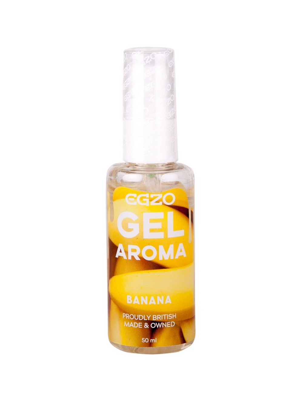 Интимный лубрикант Egzo Aroma с ароматом банана - 50 мл.