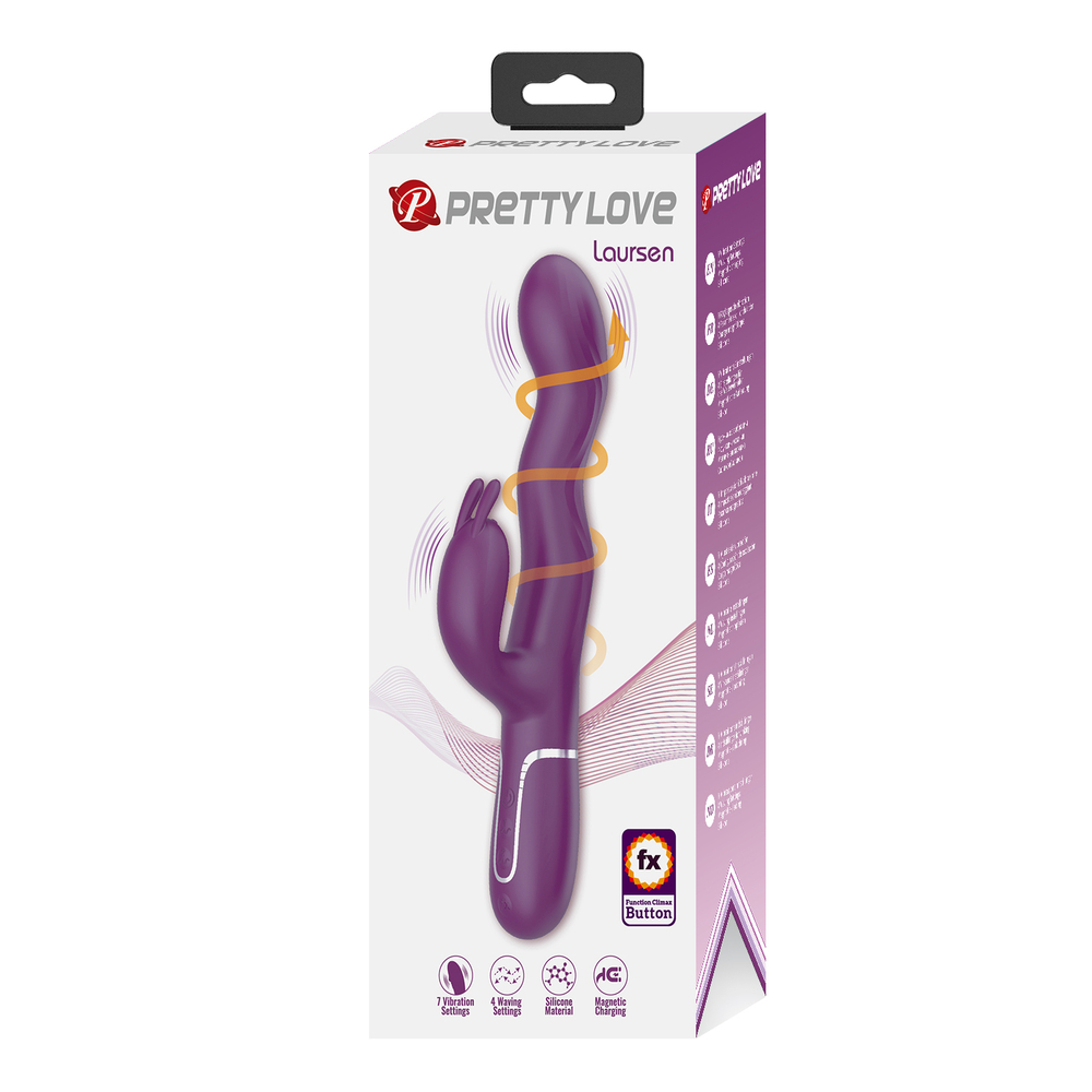Вибратор с функцией волновой стимуляции PRETTY LOVE BW-500089-1
