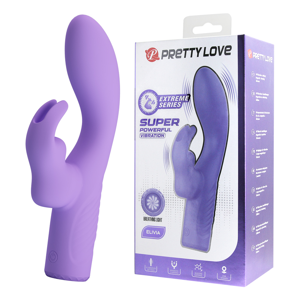 Вибратор-кролик Pretty Love Elivia BI-300124