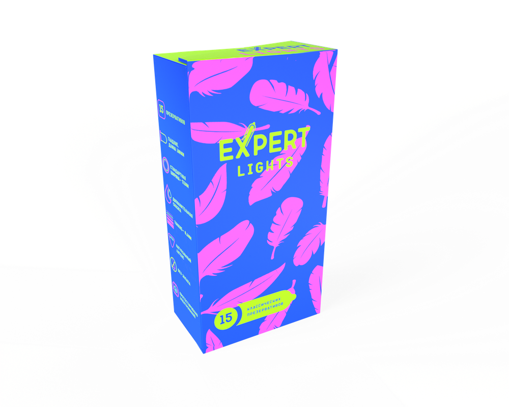 Презервативы Expert Lights 15 шт 9373ex