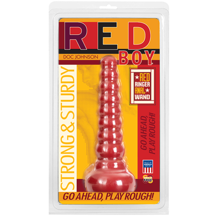 901-07 CD DJ / Анальный фаллоимитатор Red Boy - Anal Wand Butt Plug